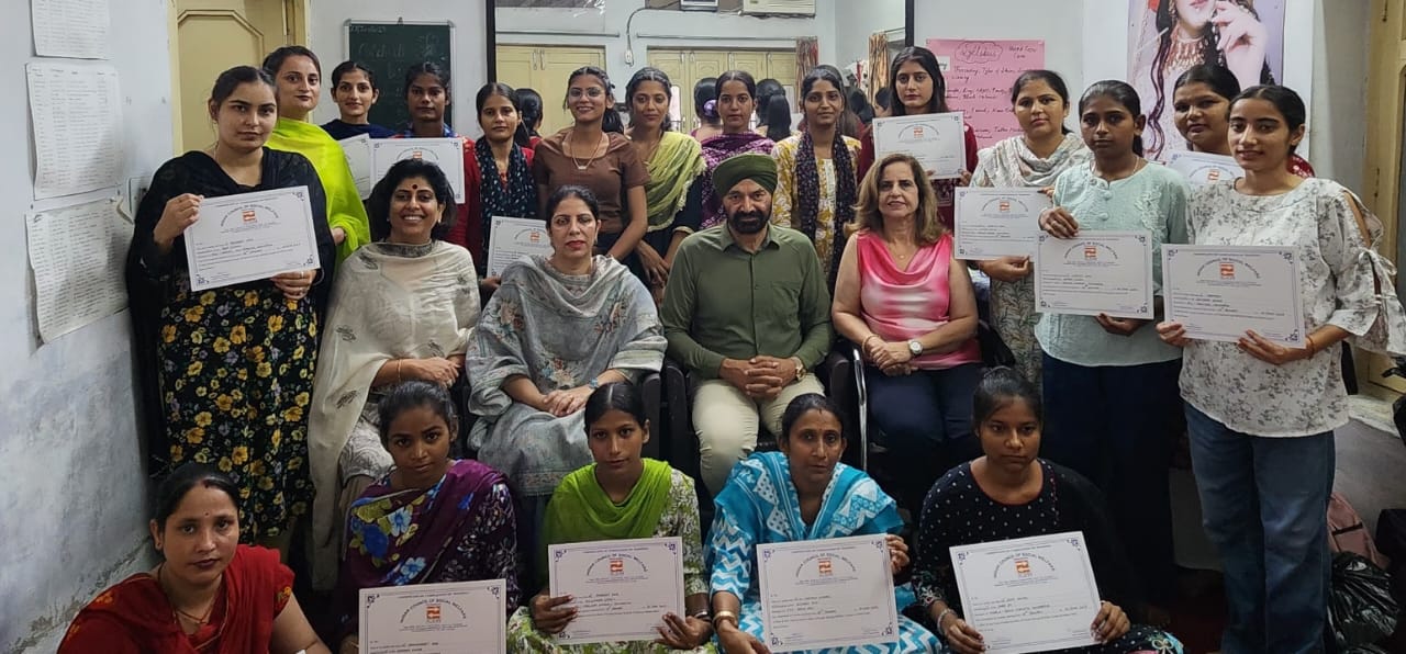 Making girls skilled is a great donation-Paramjit Sachdeva.